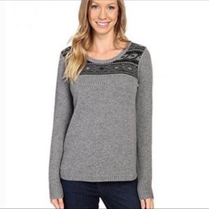 Toad & Co Aleutia Crew Sweater Lambs Wool size small *new*